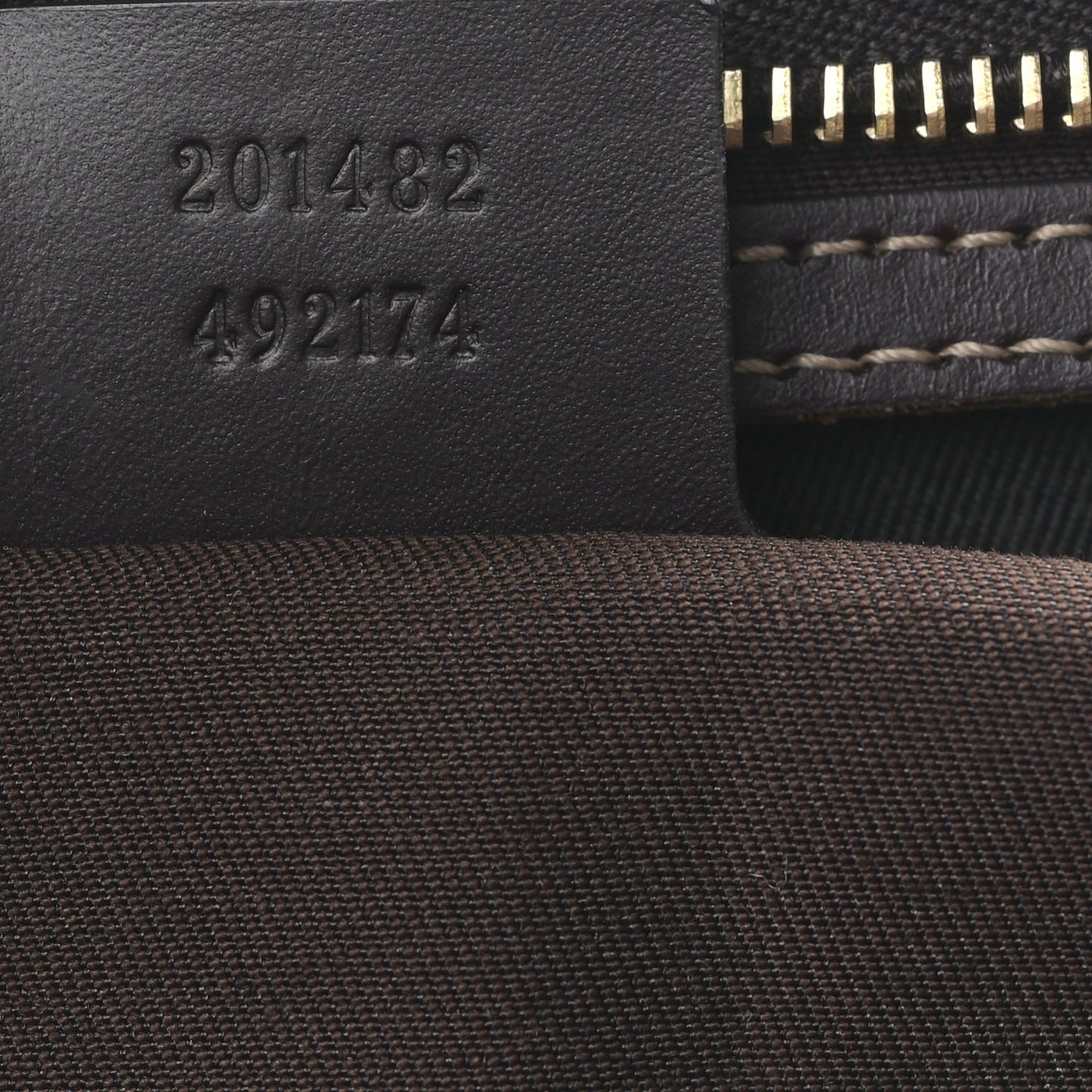 GG Plus Monogram Medium Joy Tote Dark Brown