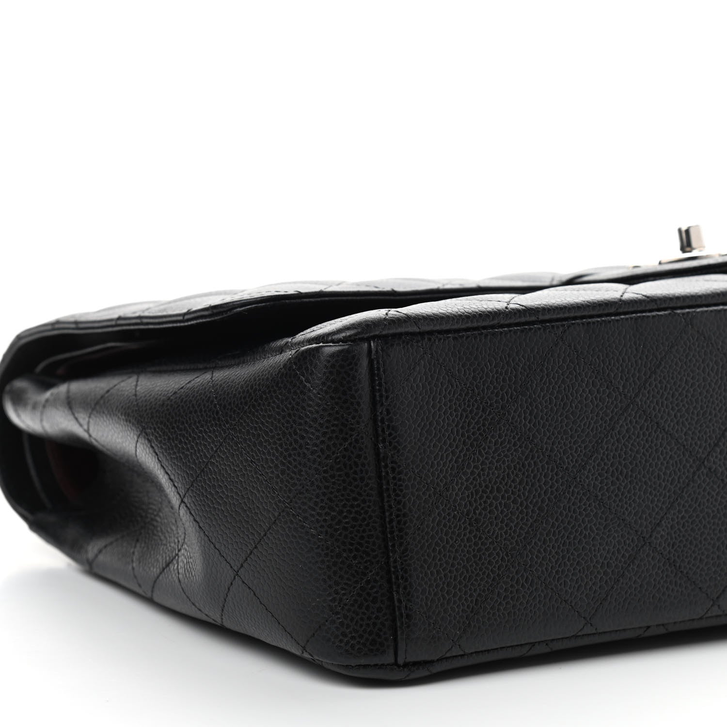 Chanel Caviar Quilted Maxi Double Flap Black 9 of 11