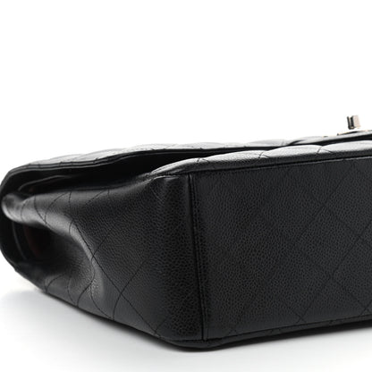 Chanel Caviar Quilted Maxi Double Flap Black 9 of 11