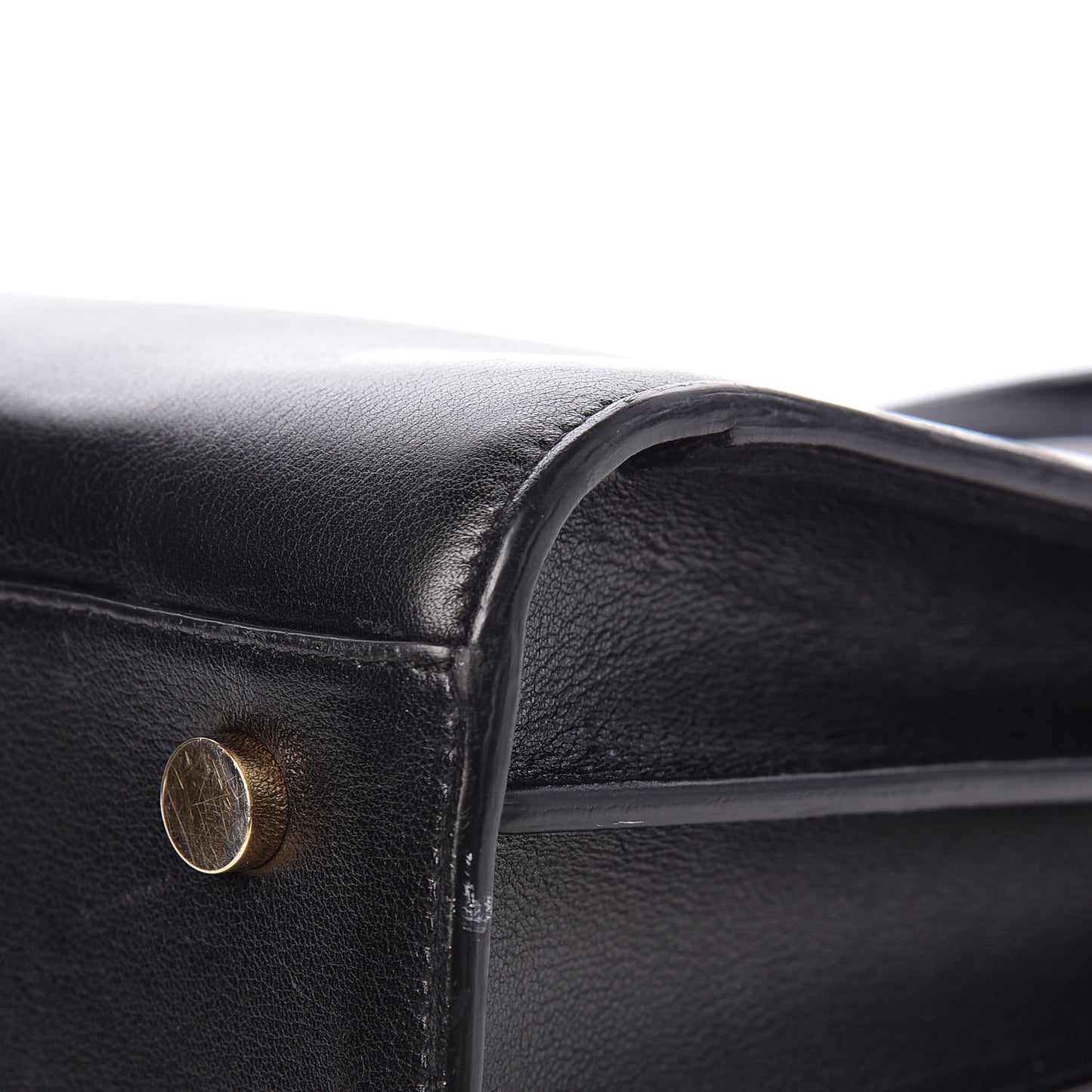 Calfskin Small Sac De Jour Black