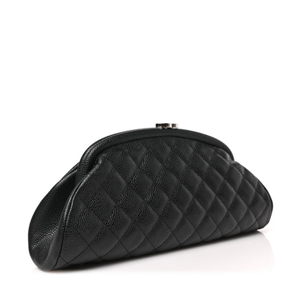 Chanel Caviar Quilted Timeless Clutch Black 3 of 8