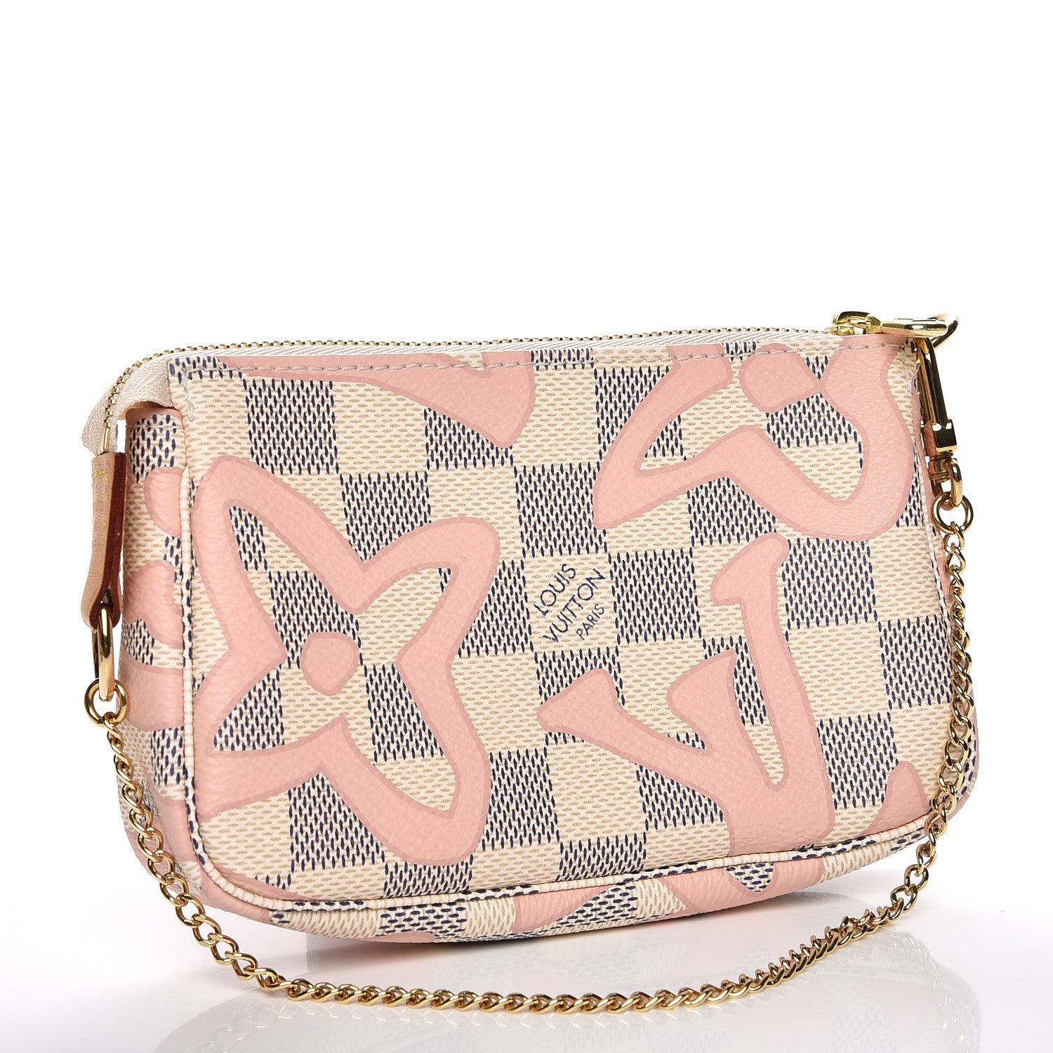 Louis Vuitton Damier Azur Tahitienne Mini Pochette Accessories 3 of 8