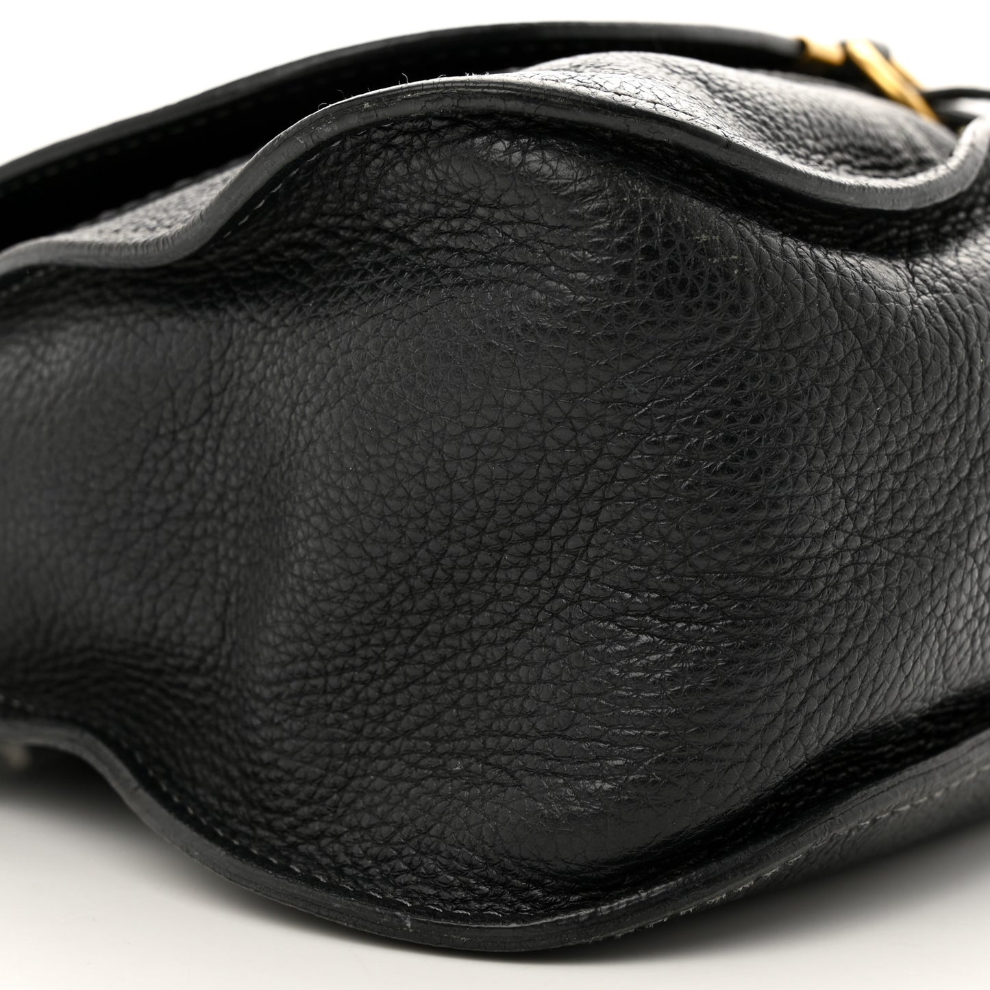 Calfskin Medium Marcie Satchel Black