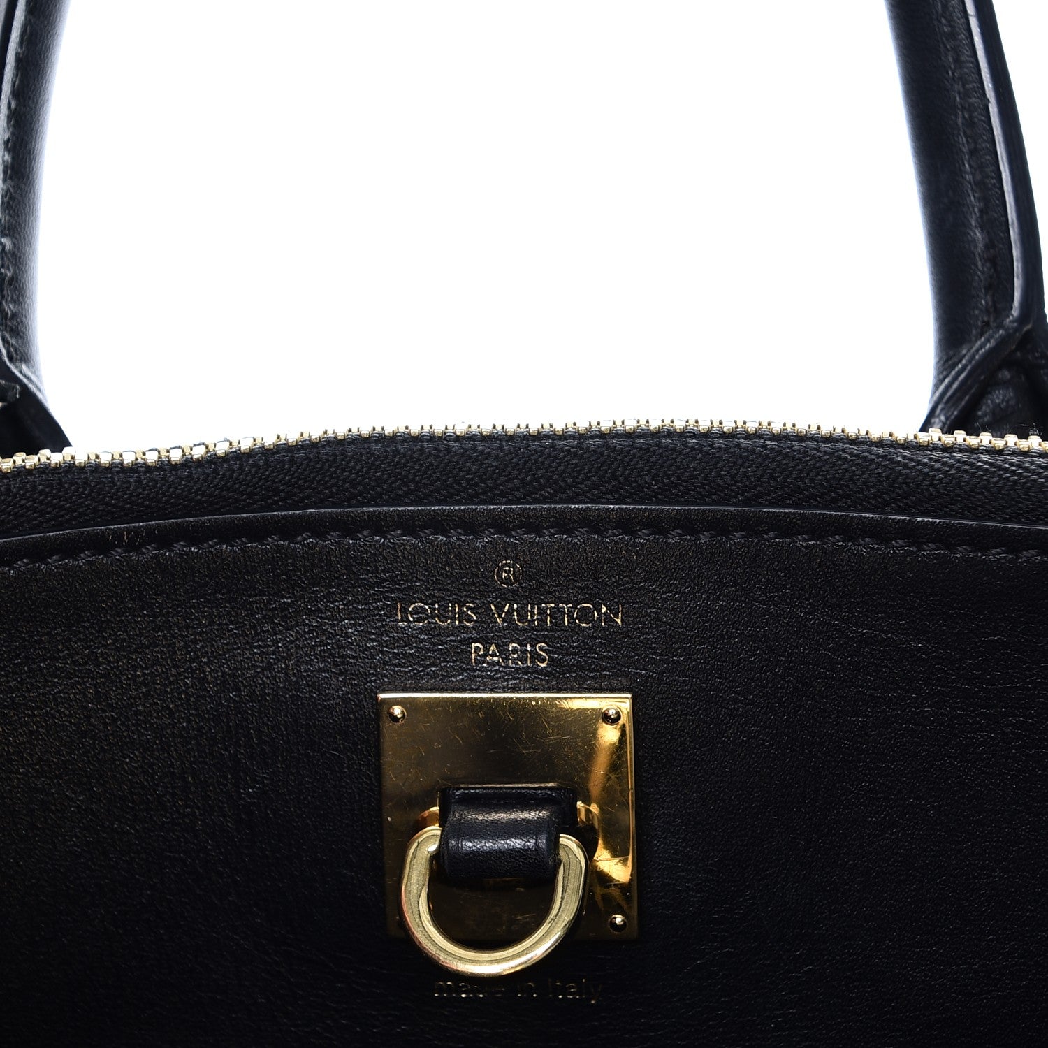 Louis Vuitton Calfskin City Steamer PM Black 8 of 12