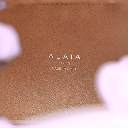Alaia Calfskin Vienne Wave Mina 16 Bag Parme Clair 6 of 9