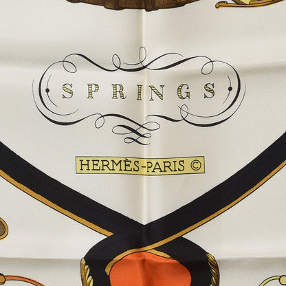 Hermes Silk New Springs Scarf 90 5 of 5
