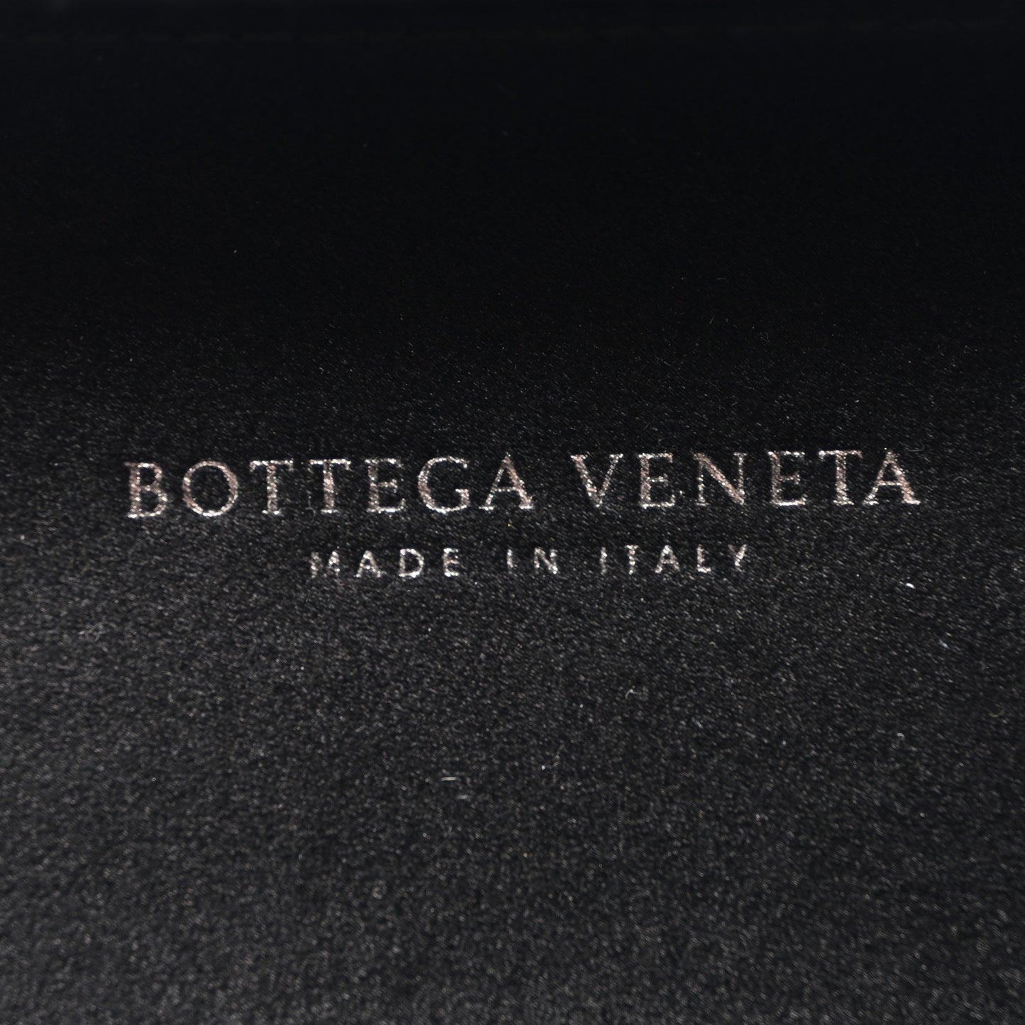 Satin Intreccio Impero Ayers Knot Clutch Black
