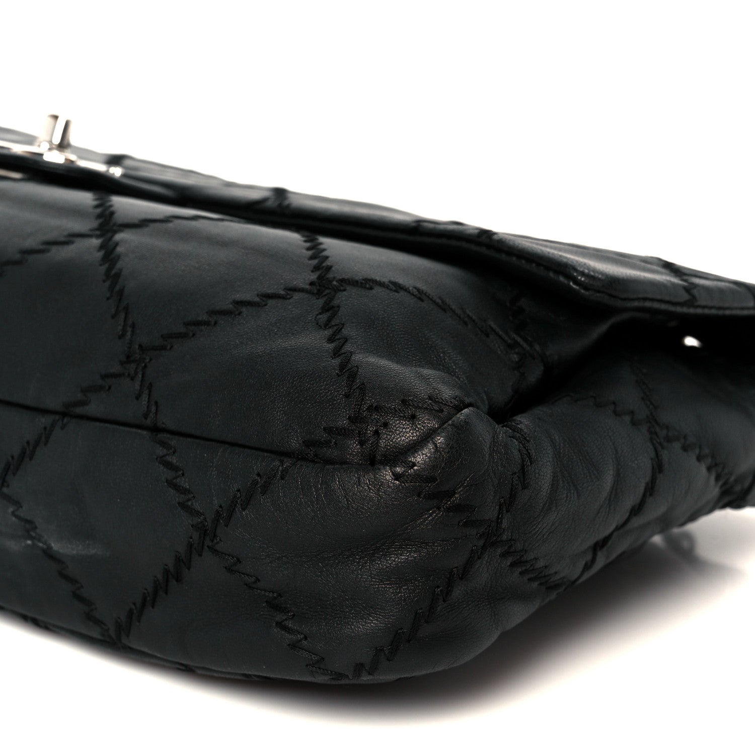 Chanel Lambskin Ultimate Stitch Maxi Flap Black 11 of 11