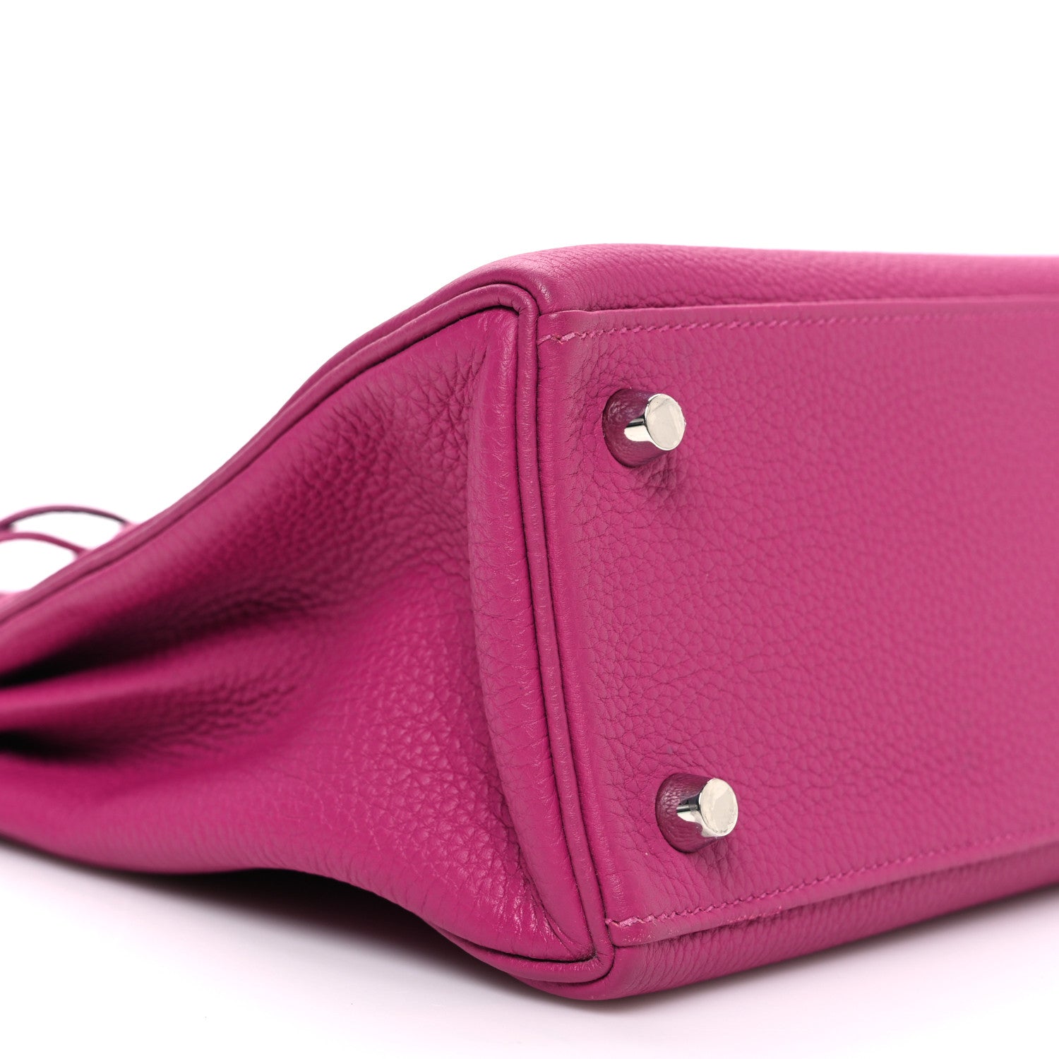 Hermes Togo Kelly Retourne 25 Rose Pourpre 9 of 10