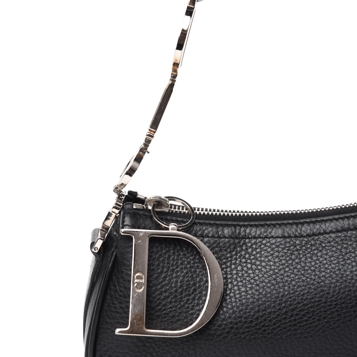 Calfskin Shoulder Bag Black