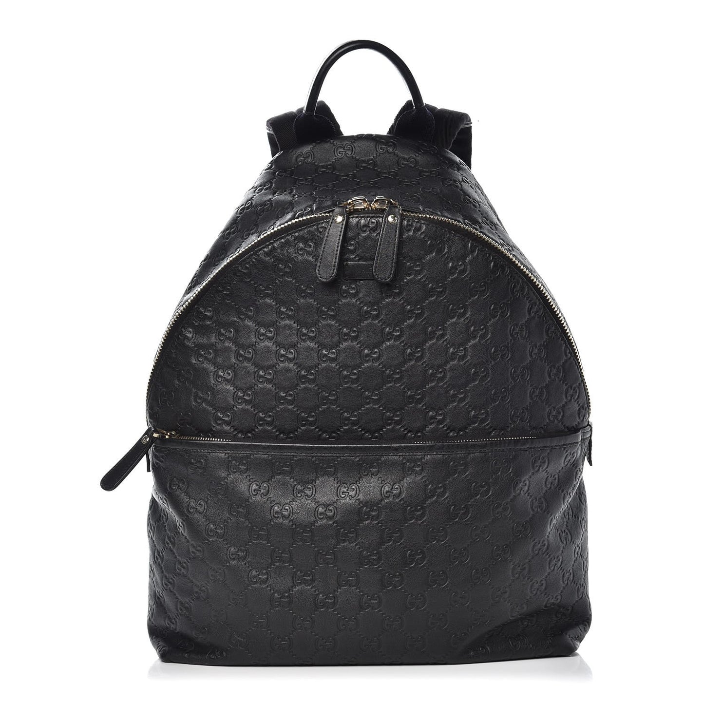 Guccissima Medium Classic Backpack Black