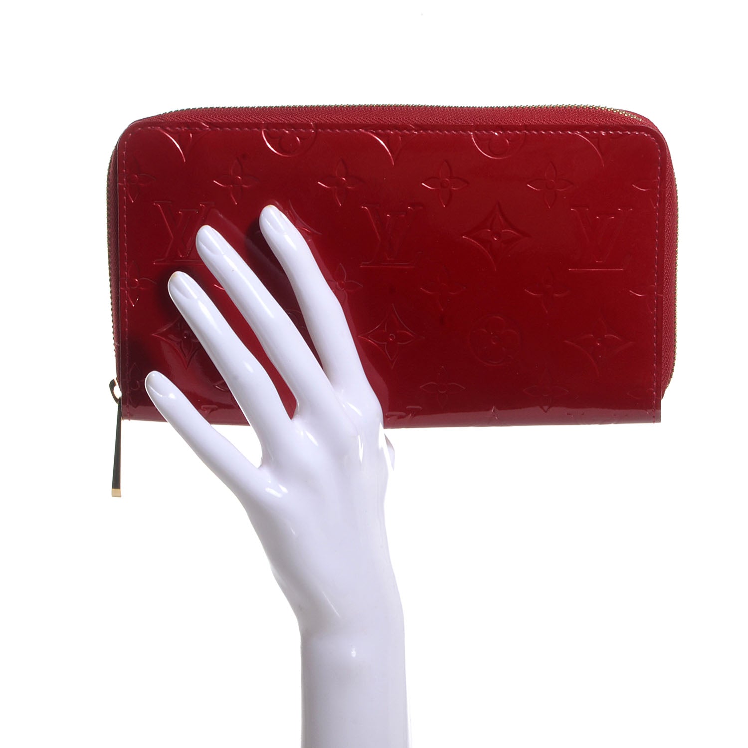Louis Vuitton Vernis Zippy Wallet Pomme D'Amour 2 of 7