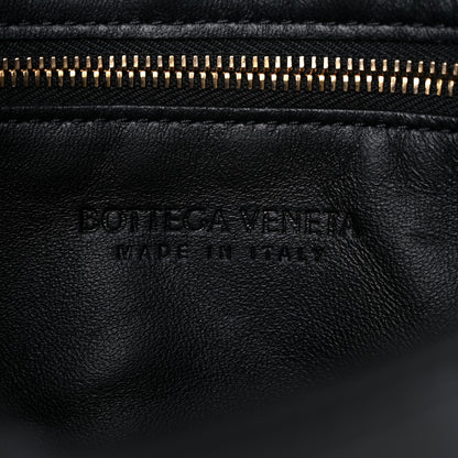 Bottega Veneta Spazzolato Maxi Intrecciato Cassette Crossbody Bag Black 6 of 14