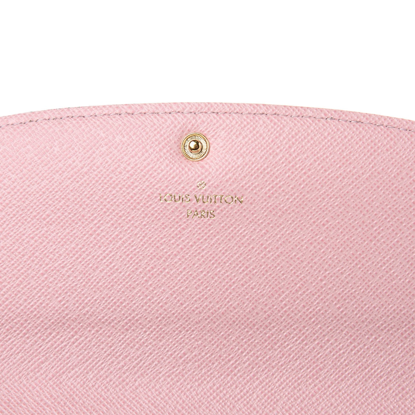 Monogram Emilie Wallet Rose Ballerine