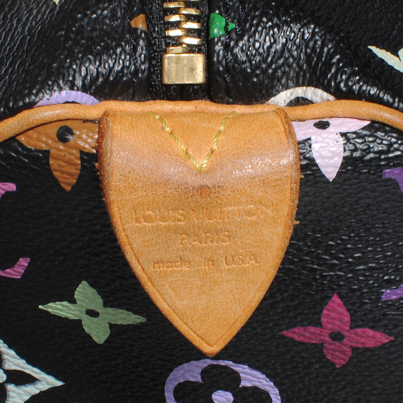 Louis Vuitton Monogram Multicolor Speedy 30 Black 5 of 7