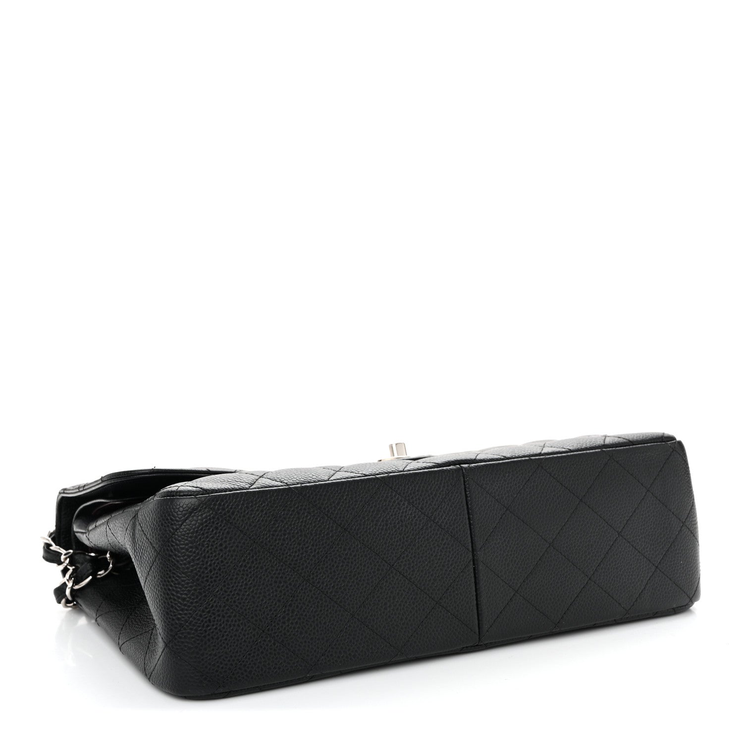Chanel Caviar Quilted Jumbo Double Flap Black 4 of 13