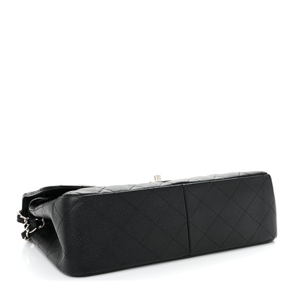 Chanel Caviar Quilted Jumbo Double Flap Black 4 of 13