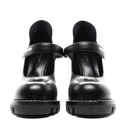 Louis Vuitton Calfskin Star Trail Ankle Pumps 39 Black 2 of 8