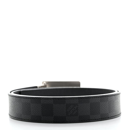 Louis Vuitton Damier Graphite 35mm LV Inventeur Reversible Belt  100 40 3 of 6