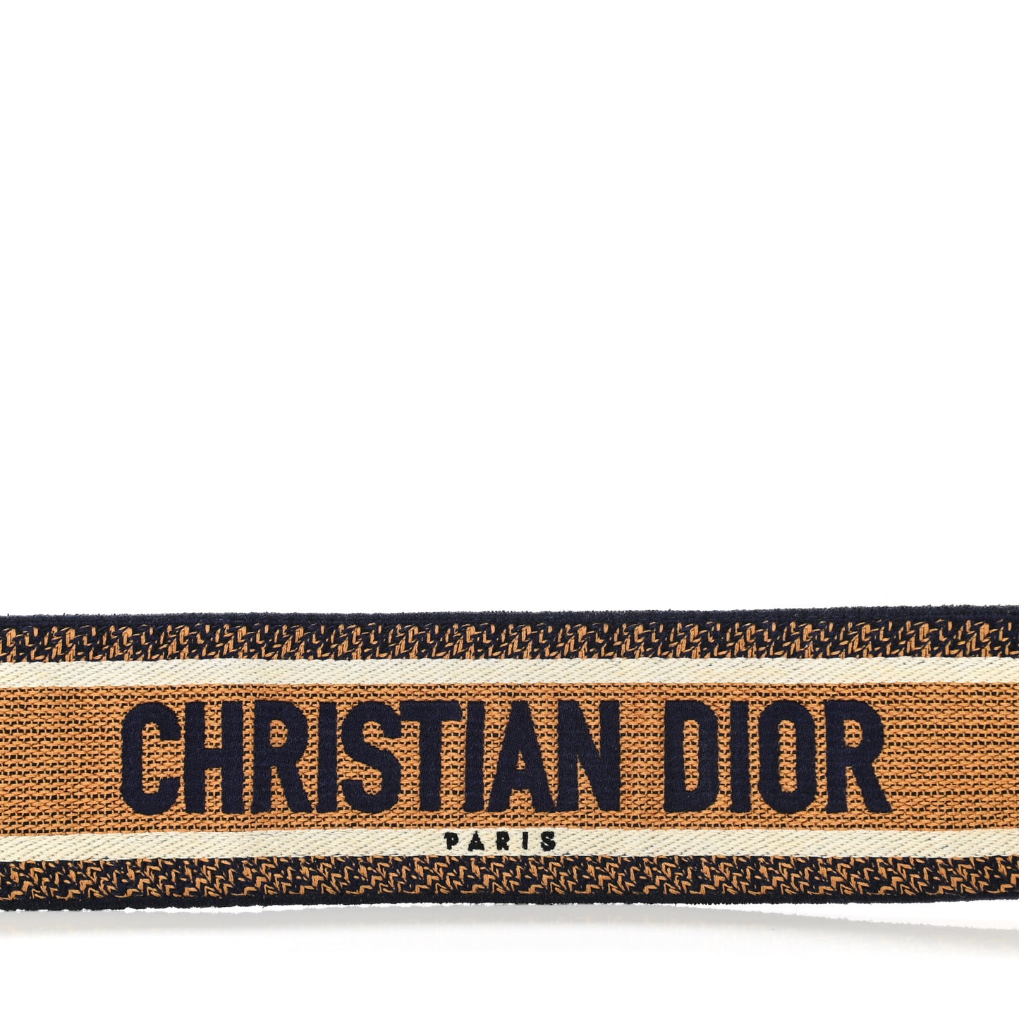 Canvas Embroidered Shoulder Strap Chocolate Multicolor