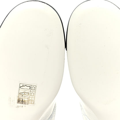 Chanel Patent Goatskin Cap Toe Mary Janes 40 White Black 8 of 11