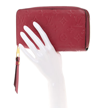 Louis Vuitton Empreinte Zippy Wallet Raisin 2 of 8