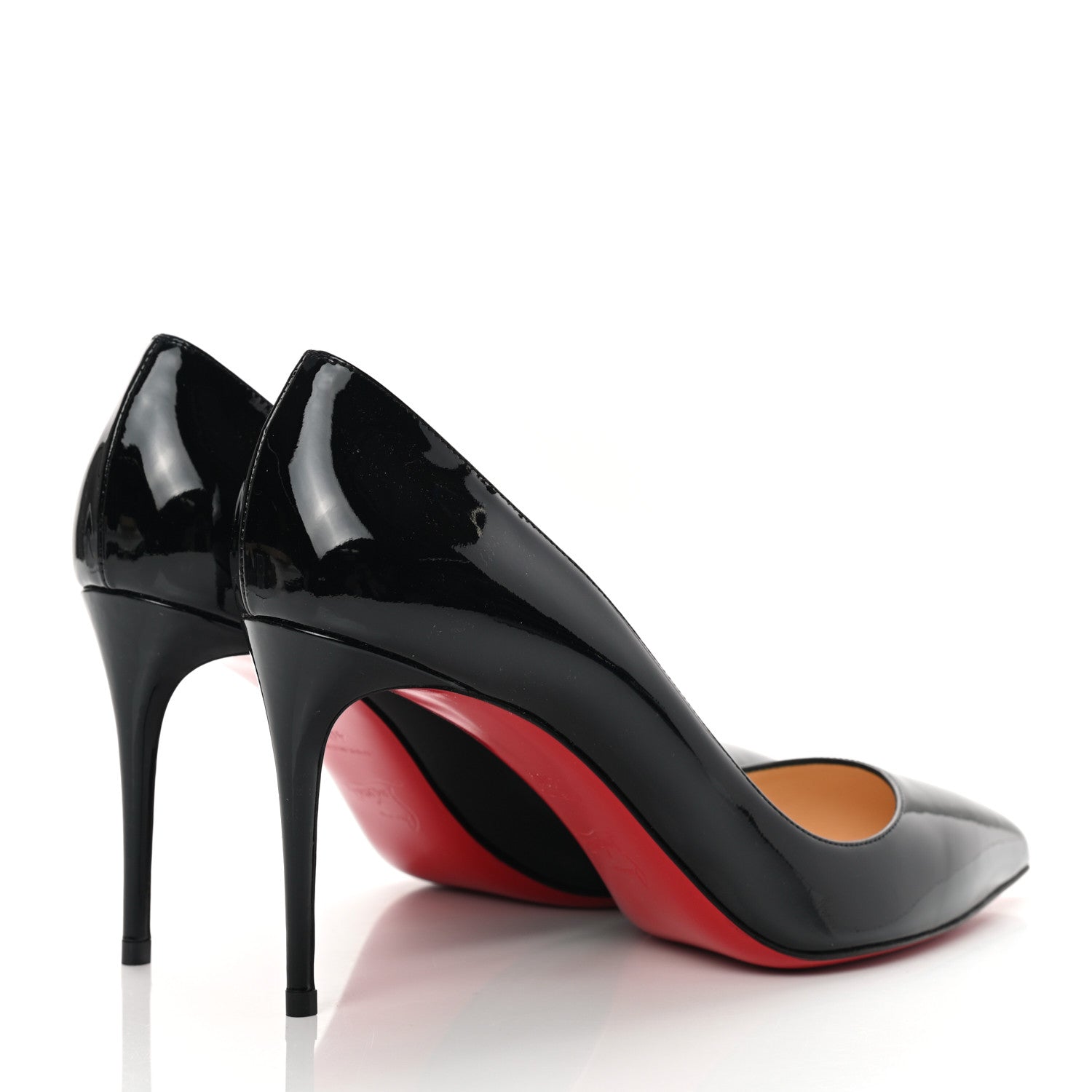 Christian Louboutin Patent Pigalle Follies 85 Pumps 40.5 Black 4 of 9