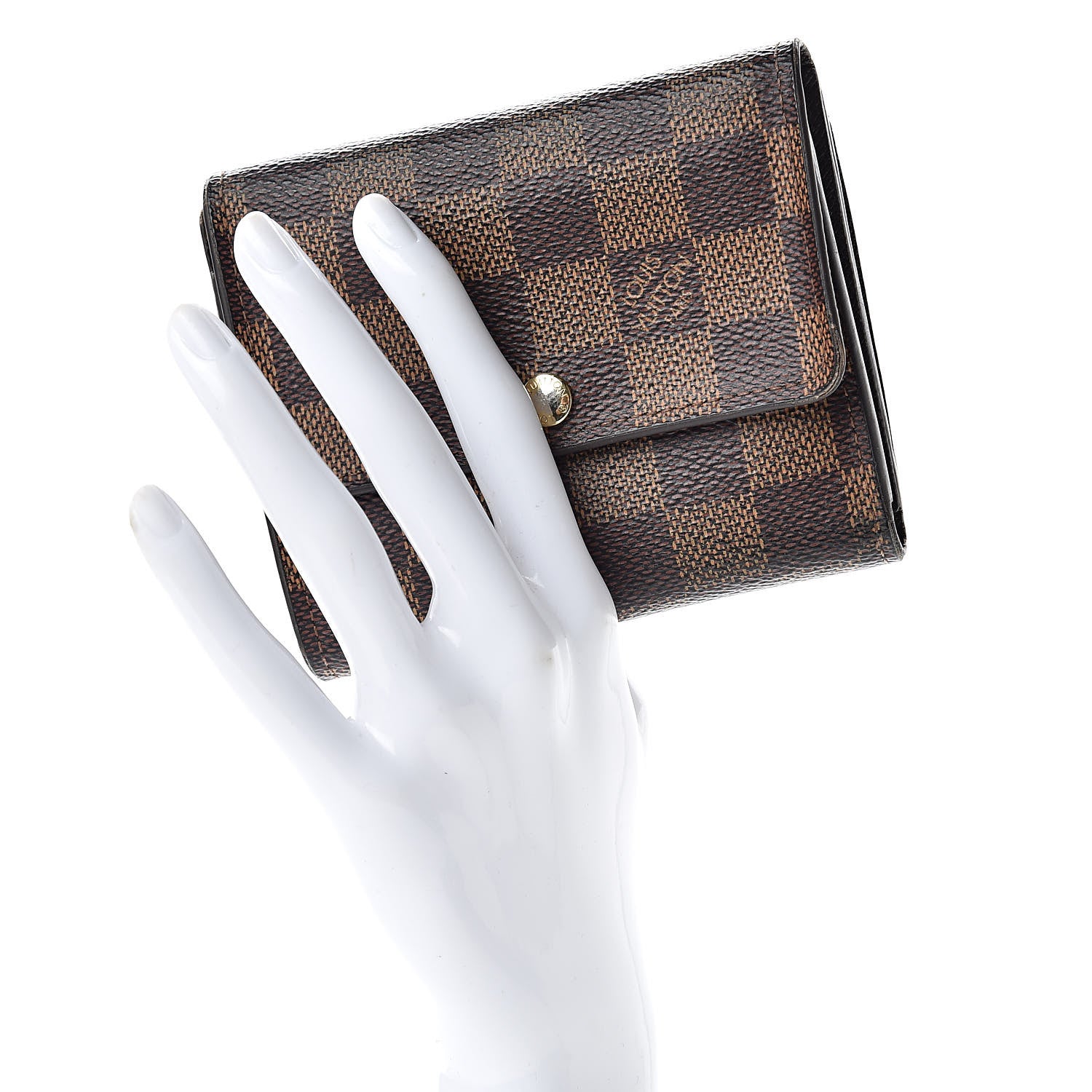 Louis Vuitton Damier Ebene Anais Wallet 2 of 14
