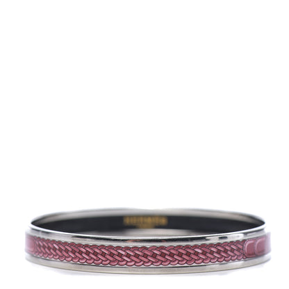 Hermes Enamel Printed Narrow Coaching Bracelet 65 1 of 4