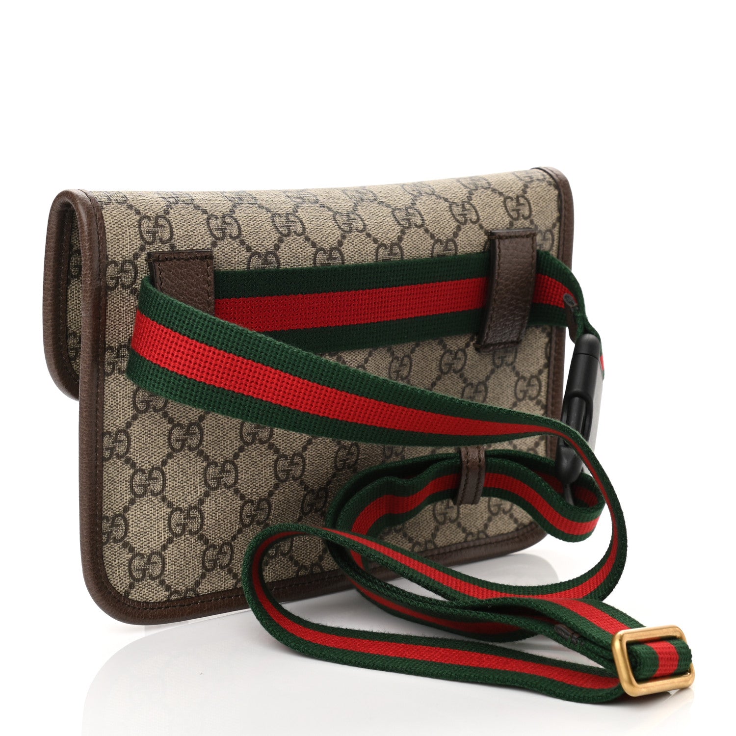 Gucci GG Supreme Monogram Neo Vintage Web Belt Bag Brown 3 of 10