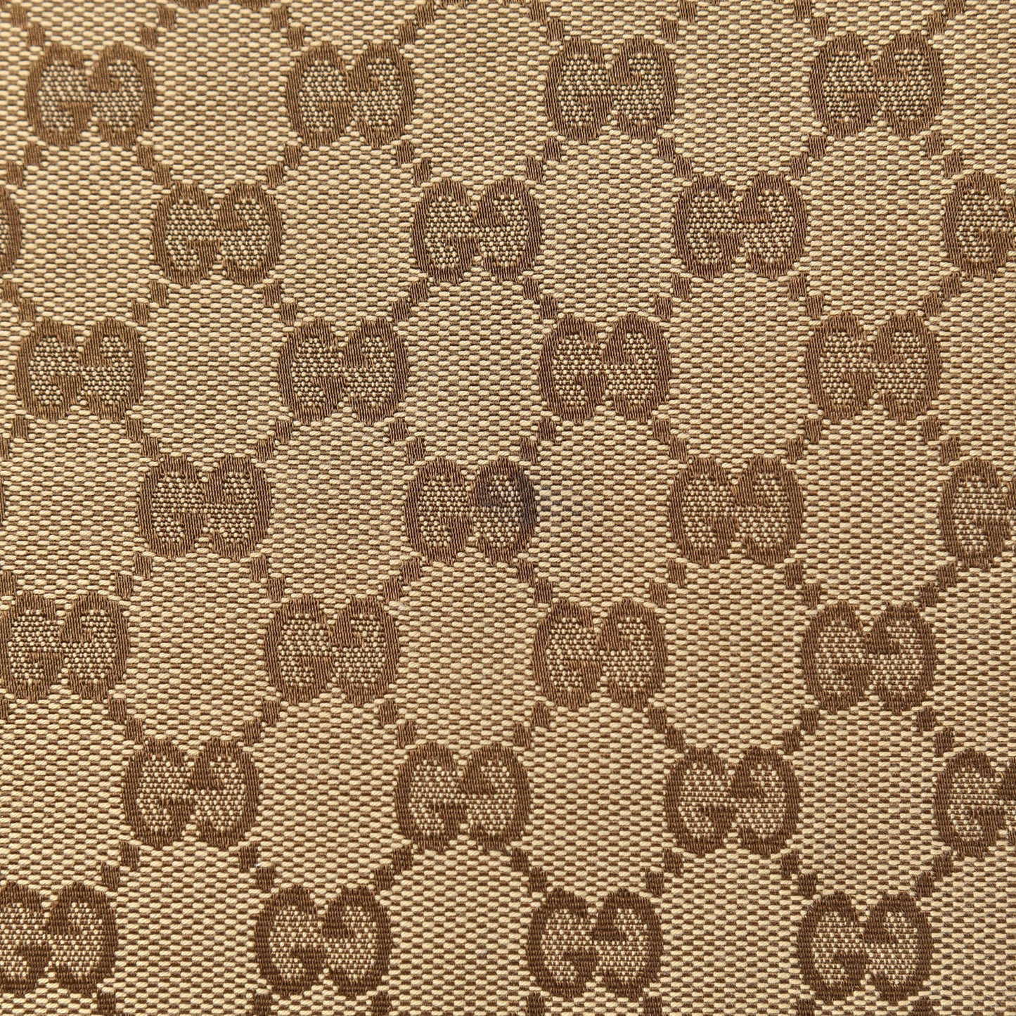 Monogram Large Flap Messenger Bag Beige Dark Brown