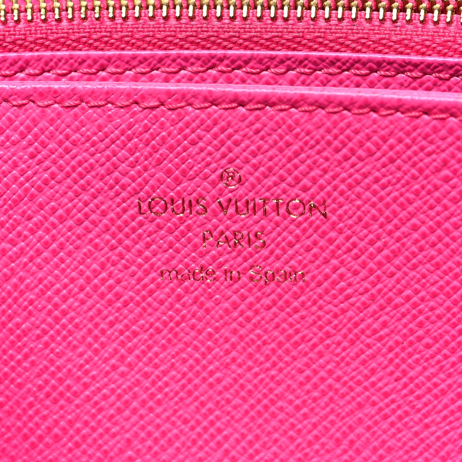 Louis Vuitton Monogram Giant Spring In The City Zippy Wallet Midnight Fuchsia 6 of 9