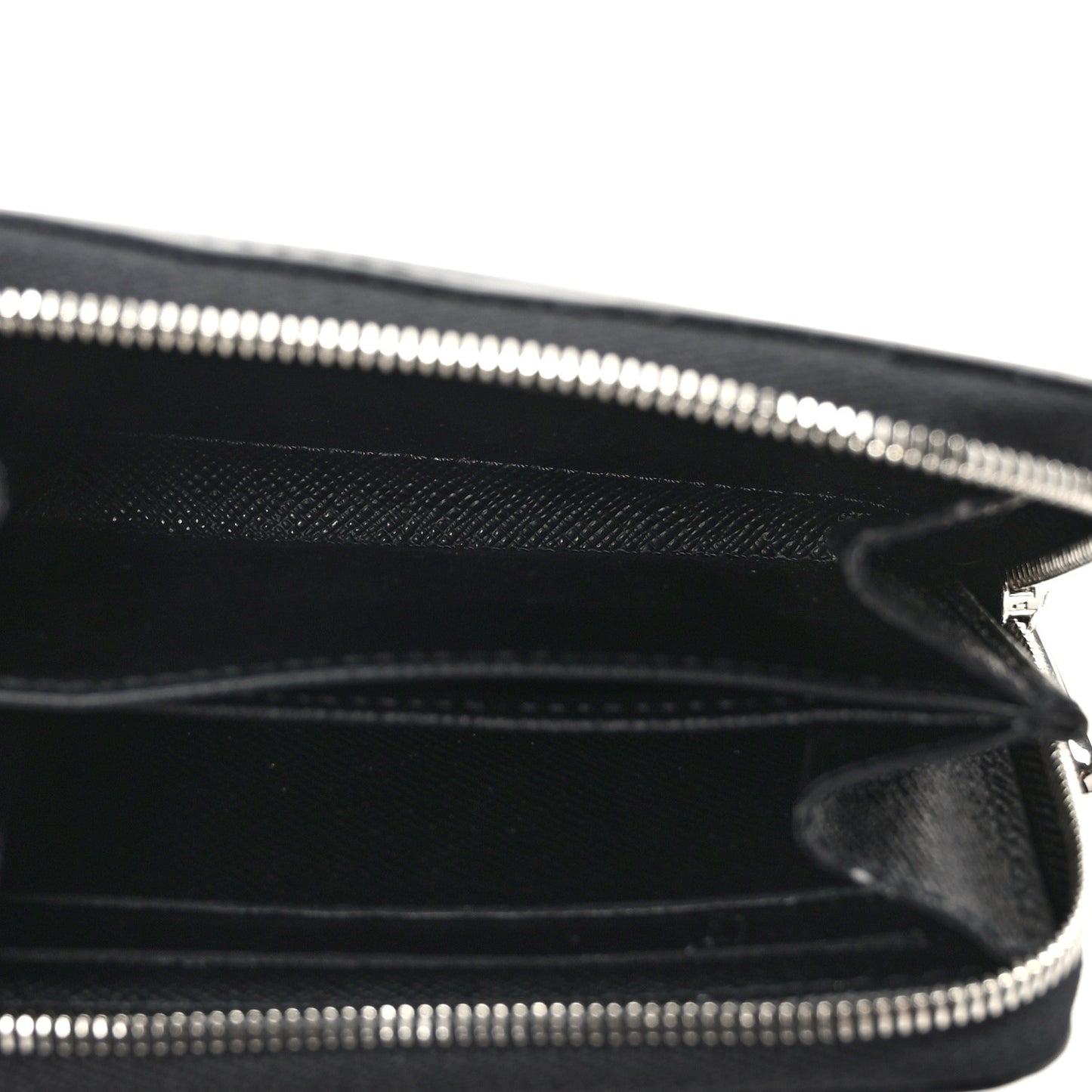 LOUIS VUITTON Epi Zippy Coin Purse Black