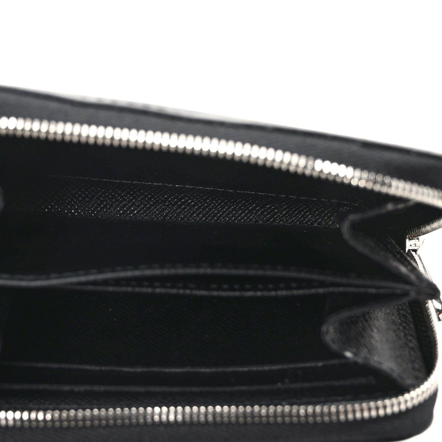 Louis Vuitton LOUIS VUITTON Epi Zippy Coin Purse Black 5 of 7