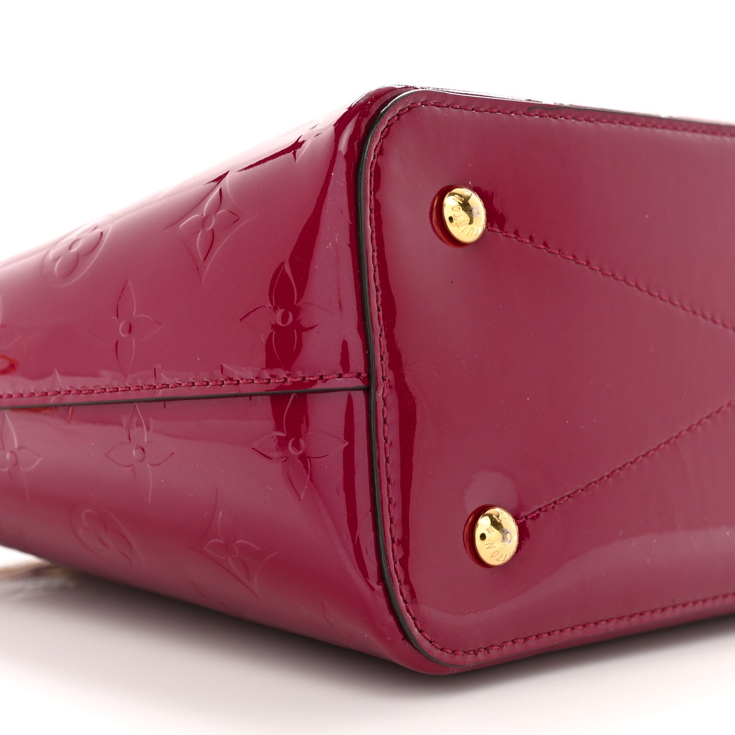 LOUIS VUITTON Vernis Long Beach PM Magenta