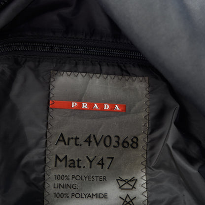 Prada Nylon Vela Sport Duffle Asfalto 5 of 8