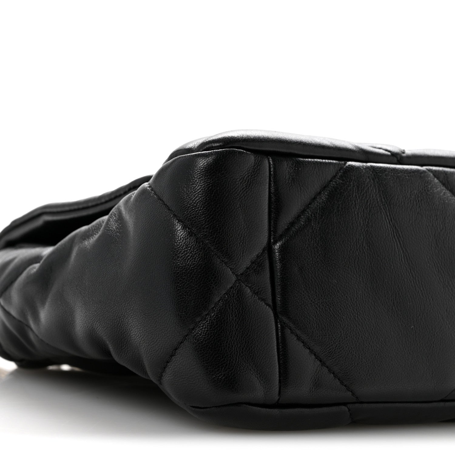 Chanel Lambskin Quilted Medium Chanel 19 Flap Black 9 of 14