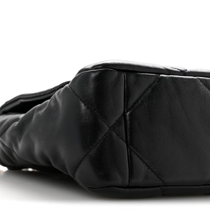 Chanel Lambskin Quilted Medium Chanel 19 Flap Black 9 of 14