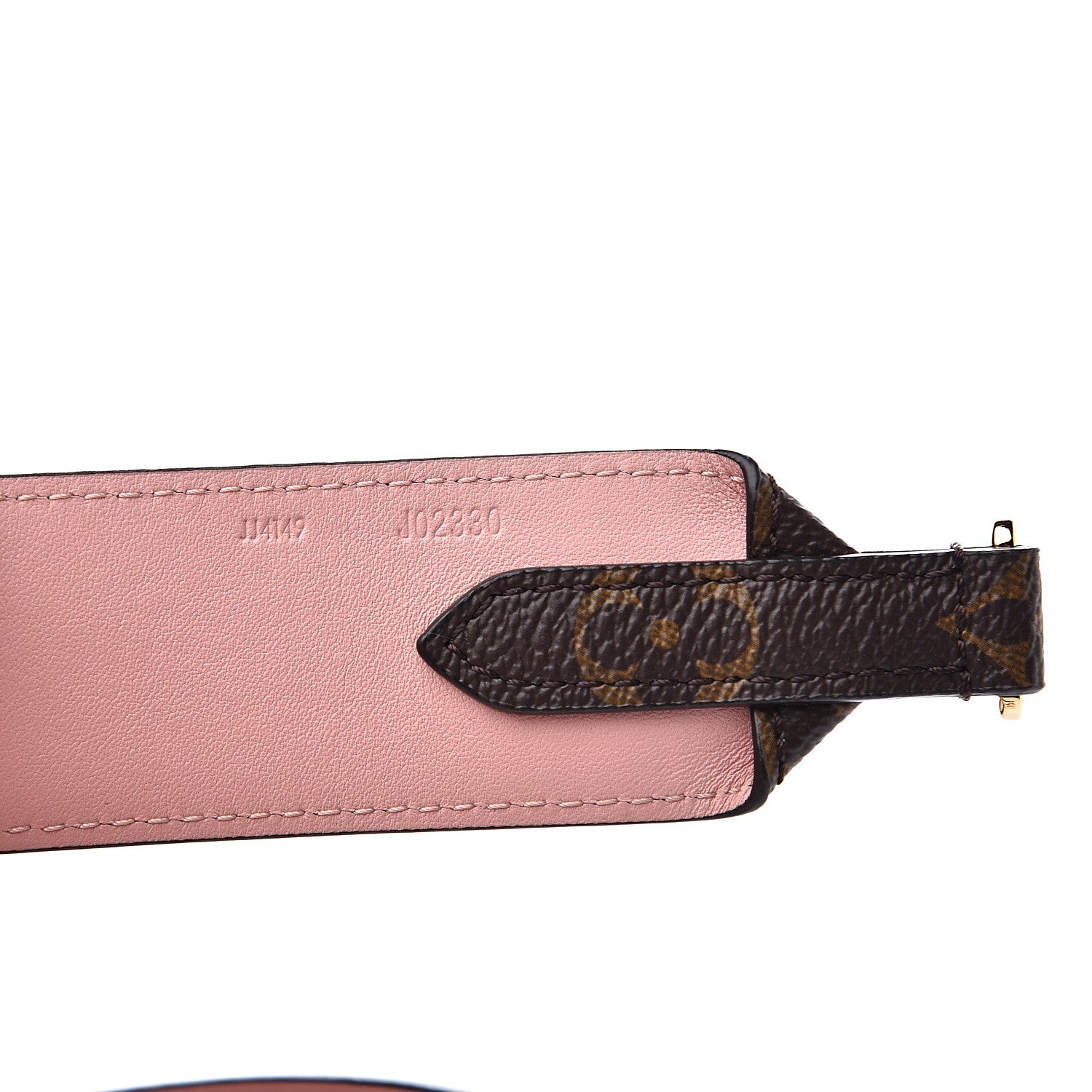 Louis Vuitton Monogram Bandouliere Shoulder Strap Rose Poudre 4 of 5