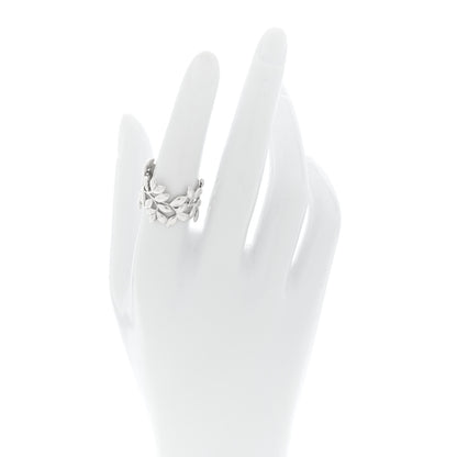 Tiffany Sterling Silver Wide Paloma Picasso Olive Leaf Band Ring 54 7 2 of 4