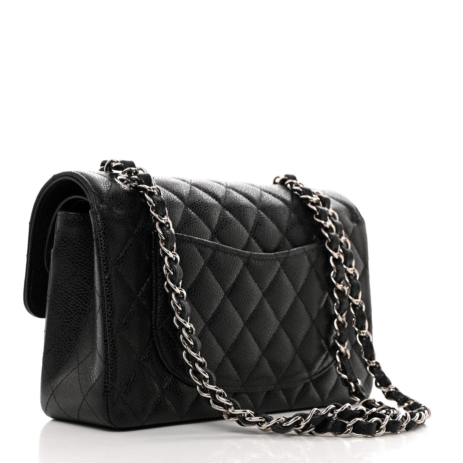 Chanel Caviar Quilted Small Double Flap Black 2 of 10