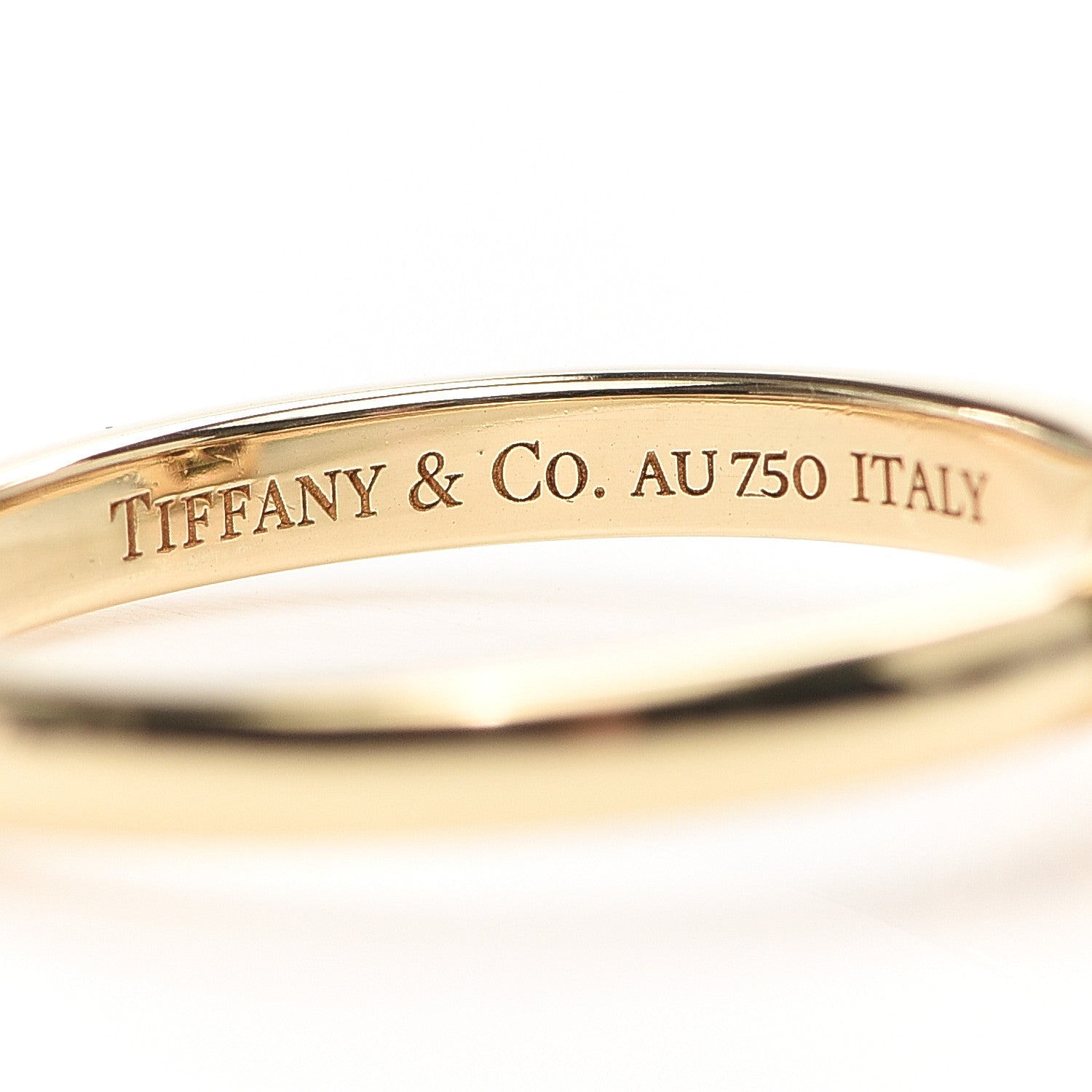 Tiffany 18K Yellow Gold Diamond 7mm Paloma Picasso Sugar Stacks Ring 5 of 6