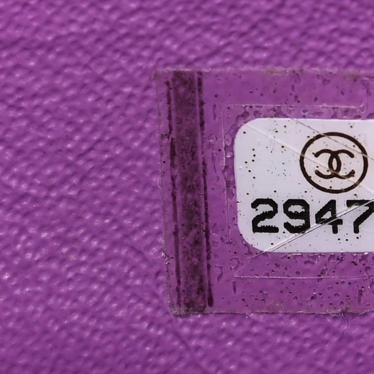 Chanel Lambskin Quilted Mini Rectangular Flap Purple 7 of 11