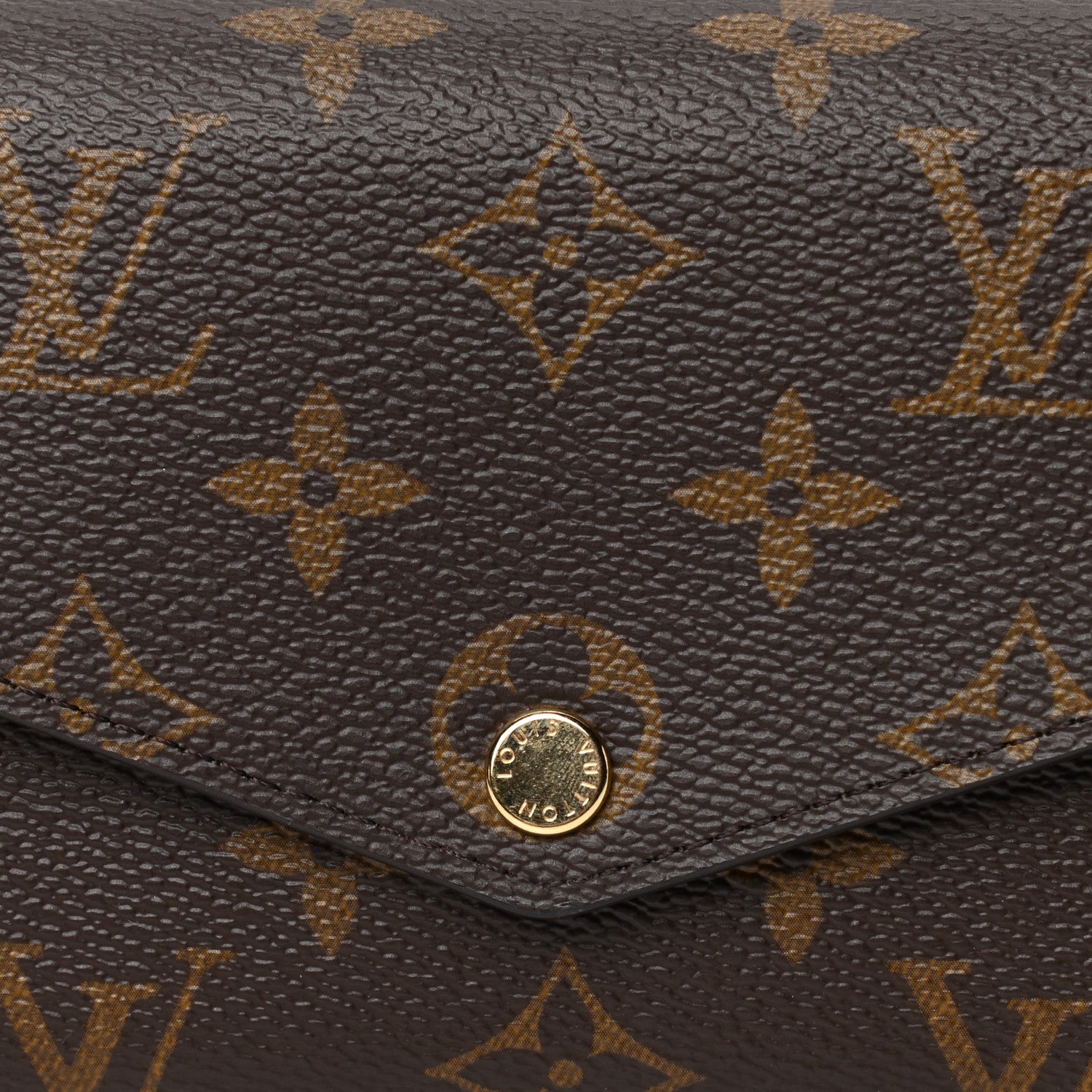 Louis Vuitton Monogram Sarah Wallet NM Coquelicot 5 of 6