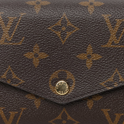 Louis Vuitton Monogram Sarah Wallet NM Coquelicot 5 of 6