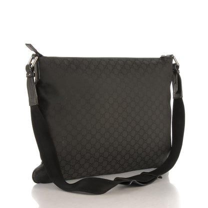Gucci Nylon Monogram Messenger Black 3 of 7