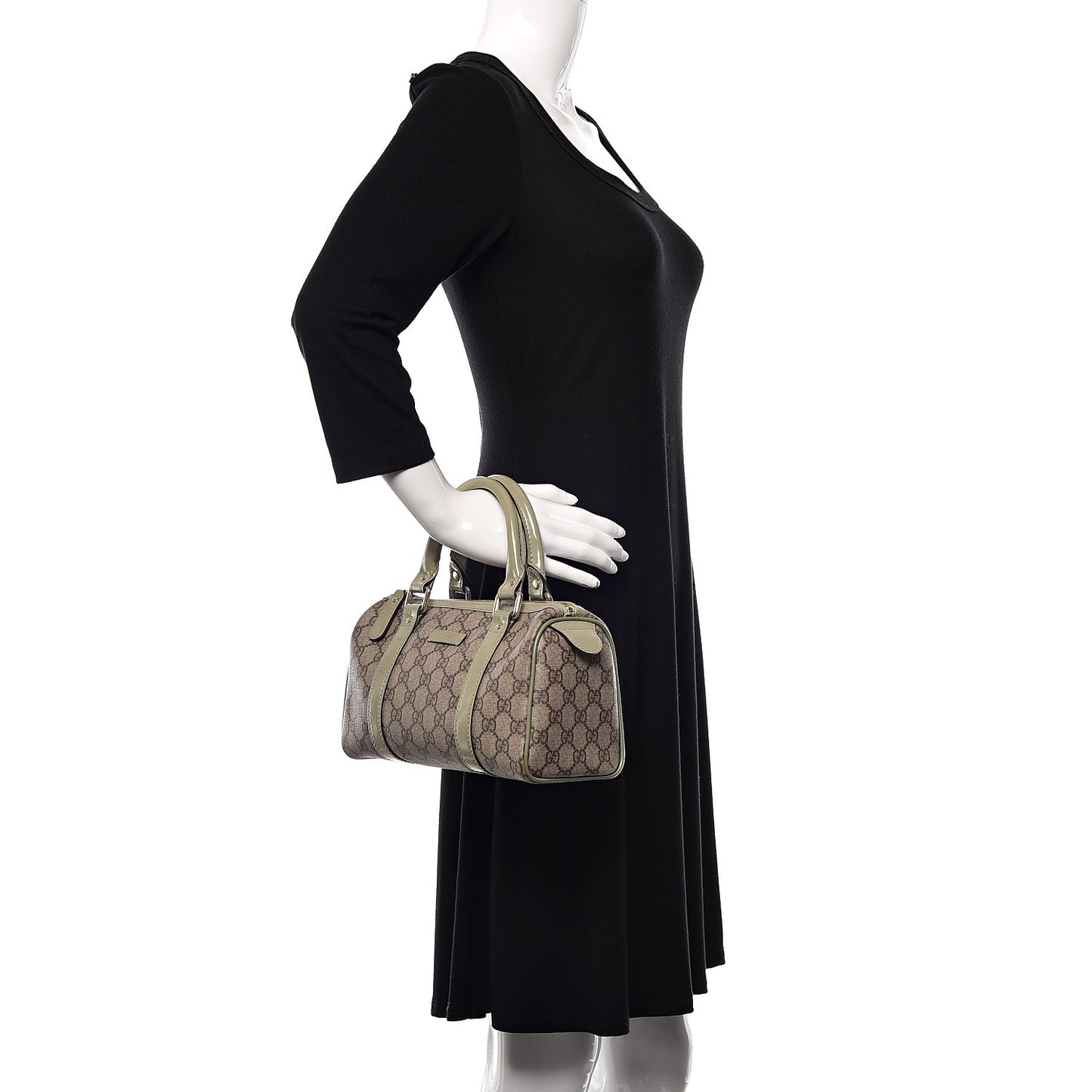 GG Plus Monogram Small Joy Boston Green