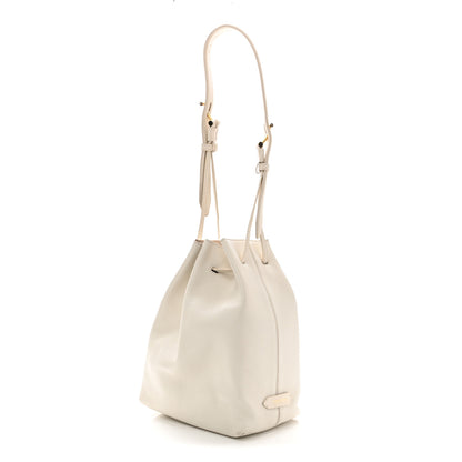 Tom Ford Calfskin Zip Bucket Bag White 2 of 11