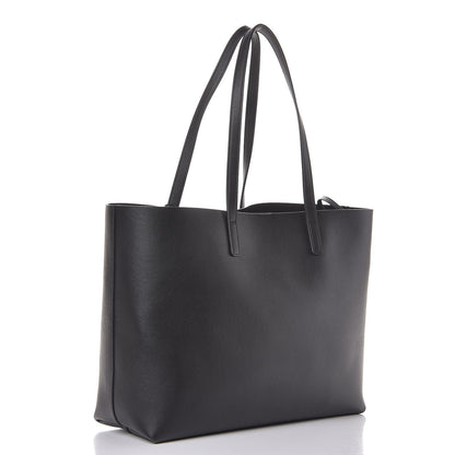 Saint Laurent Calfskin Large Shopping Tote Black 4 of 8