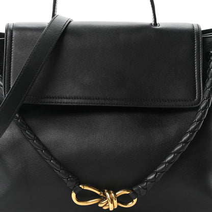 Bottega Veneta Silky Calfskin Medium Ciao Ciao Black 8 of 10